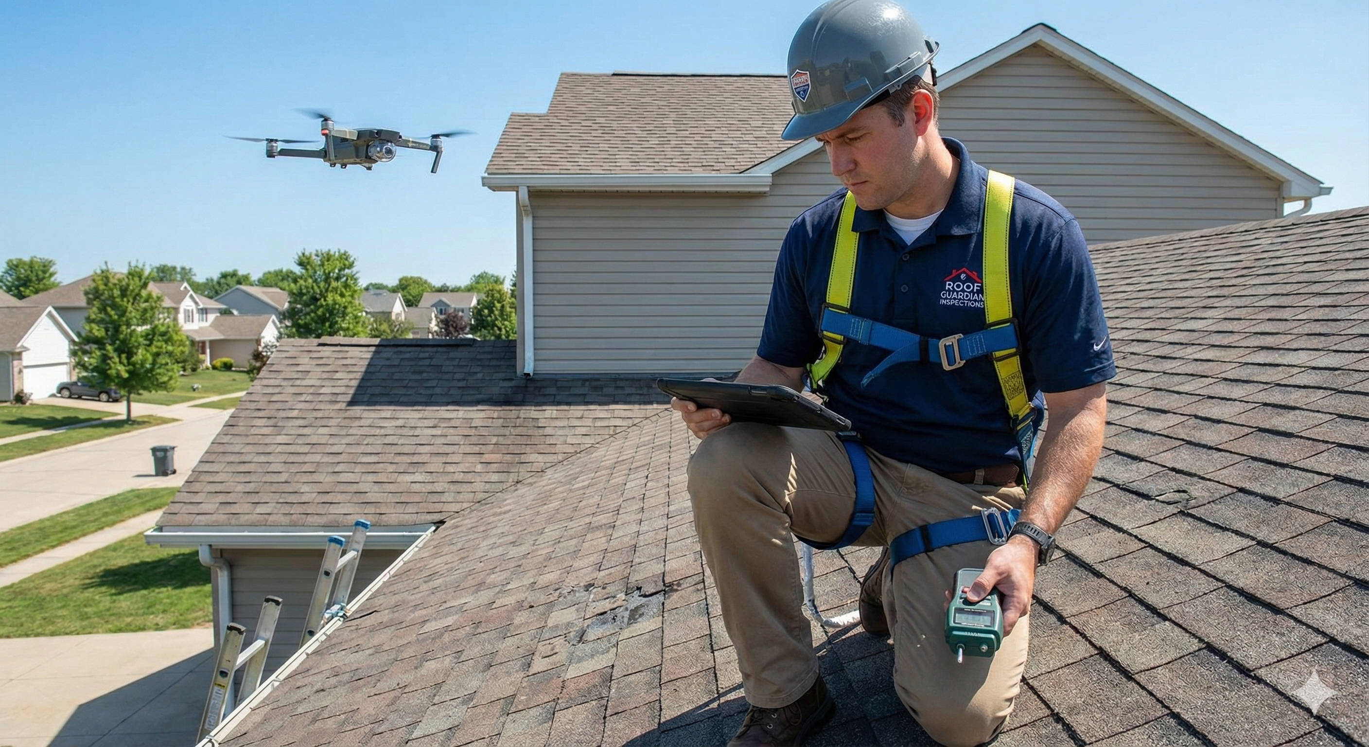 skilled roof inspection services by Rooftop Guardians